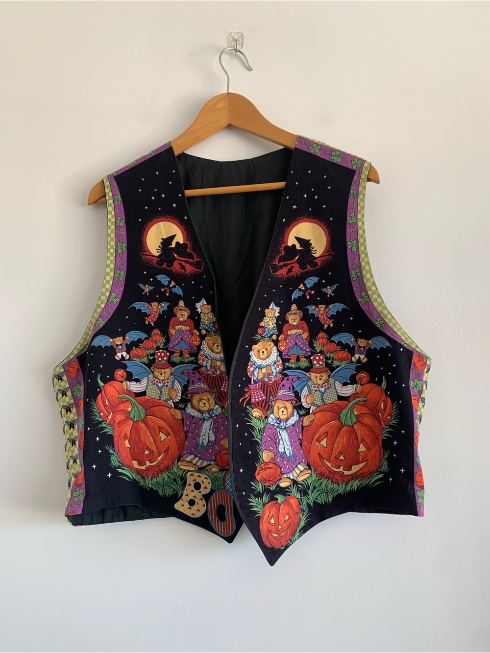 Vintage Hand made Halloween Vest